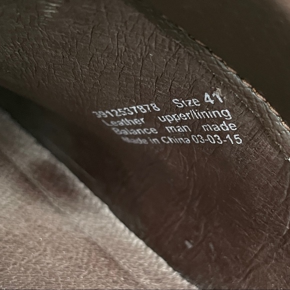 Dansko Pro Xp Floral Tooled Brown Leather Clogs 41 - Picture 9 of 10